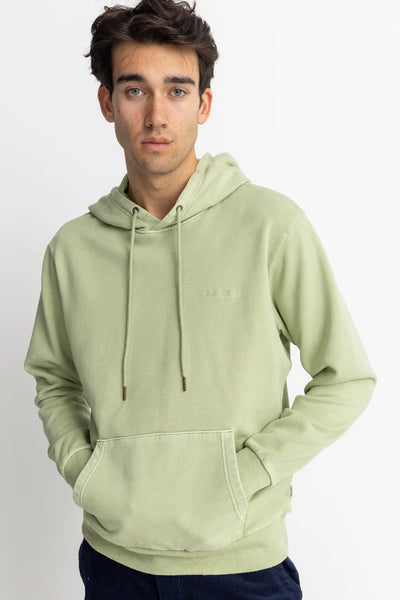 Overdyed Terry Hood - Pistachio