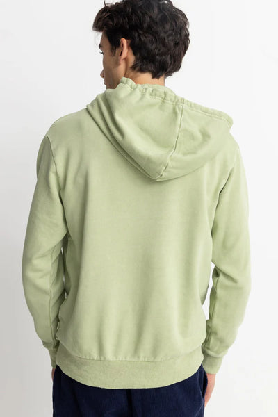 Overdyed Terry Hood - Pistachio