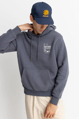 Lull Fleece Hood - Navy