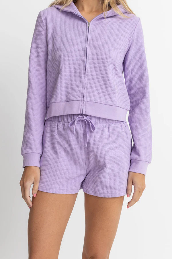 Waffle Short - Lavender