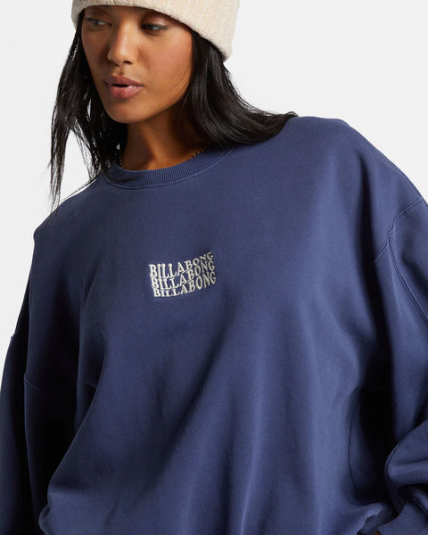 Palmin Kendal Crewneck Sweatshirt - I-Sea Indigo