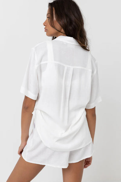 Classic Lounge Shirt - White