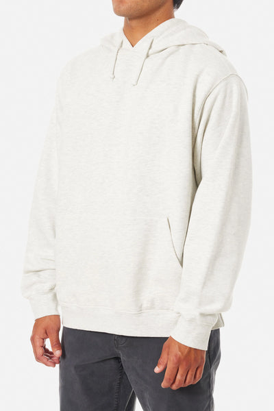 Embroidered Hoodie - Heather Grey