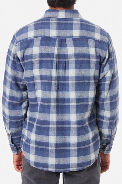 Harold Plaid Jacket - Washed Blue