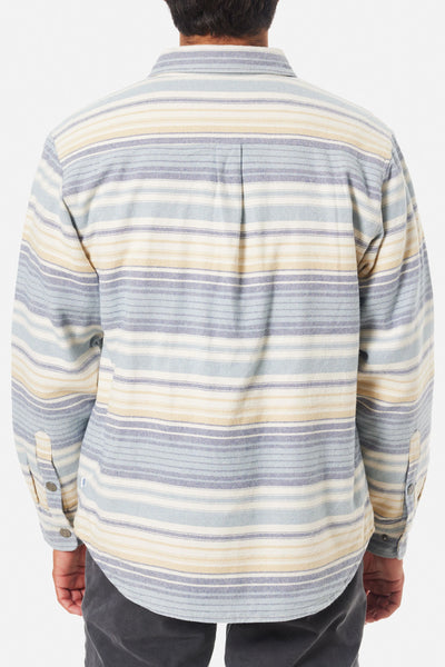 Harold Stripe Jacket - Air Force Blue