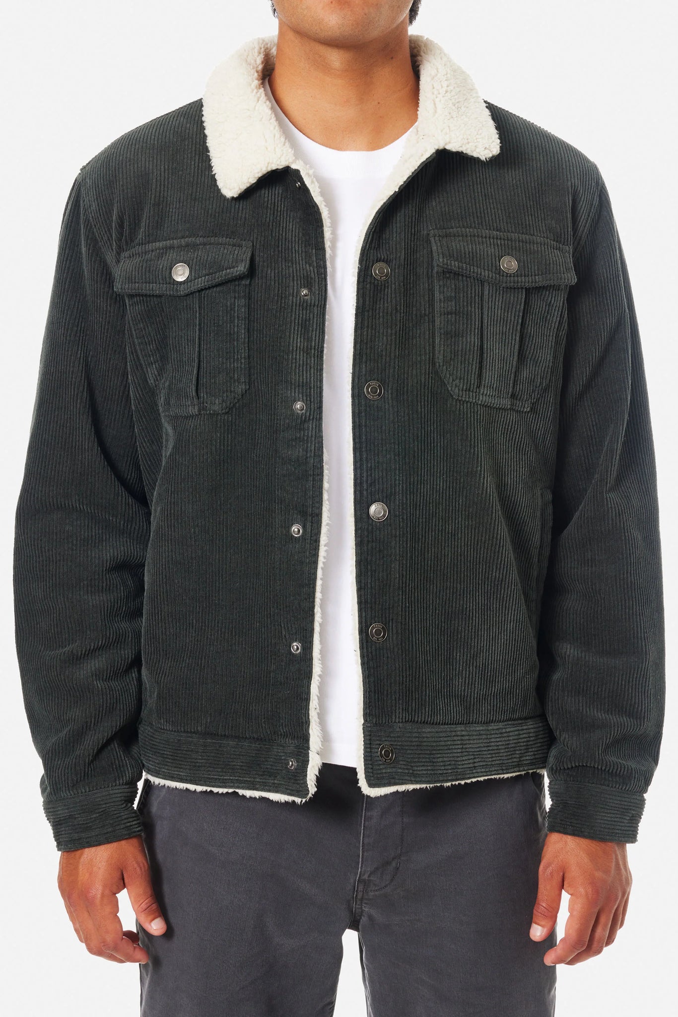 Harris Corduroy Jacket - Black Wash