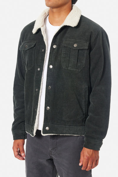 Harris Corduroy Jacket - Black Wash