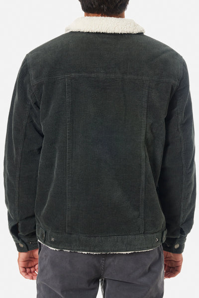 Harris Corduroy Jacket - Black Wash