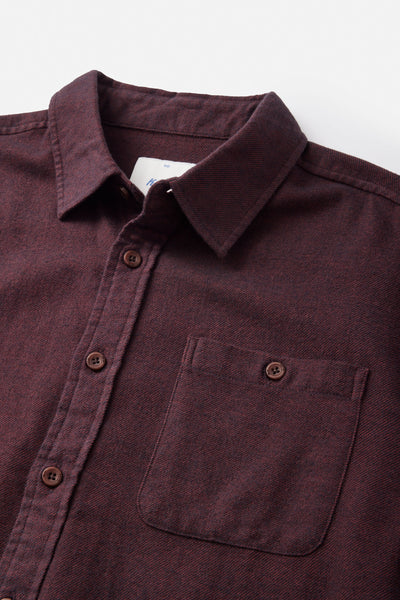 Twiller Flannel - Burgundy