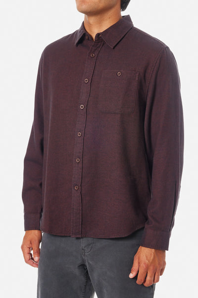 Twiller Flannel - Burgundy