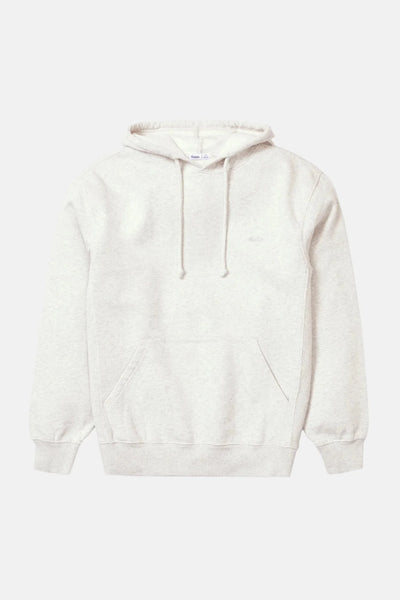 Embroidered Hoodie - Heather Grey