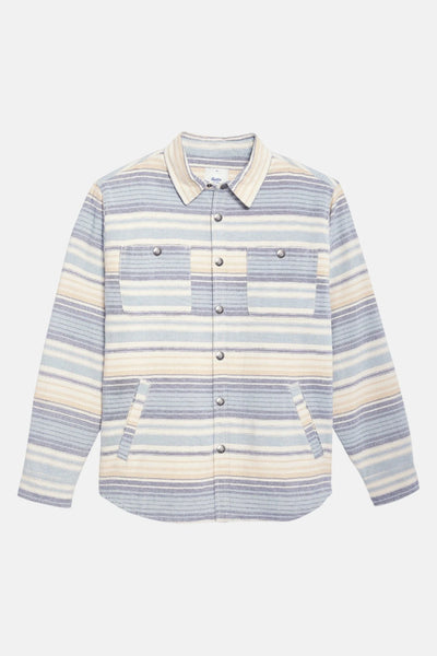 Harold Stripe Jacket - Air Force Blue