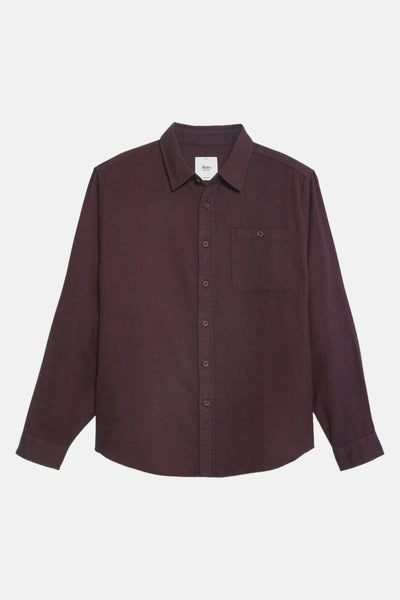 Twiller Flannel - Burgundy