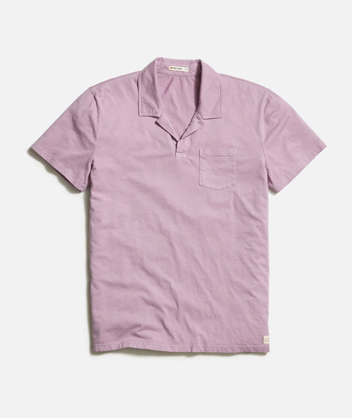 Sea Change Cotton Polo - Lavender Mist