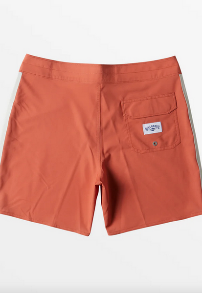 Kirra Pro Performance 17" Boardshorts - Burnt Red