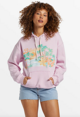 Lets Get Away Hoodie - Sweet Pink