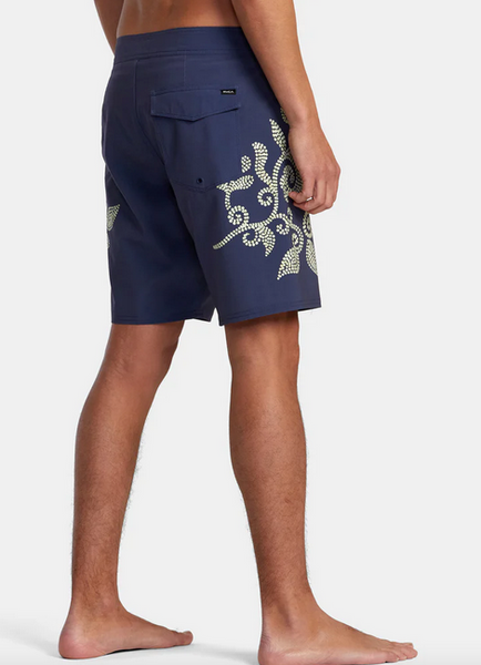 Displaced Trunk 16" Boardshorts - Moody Blue