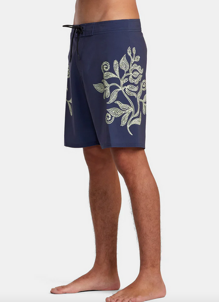 Displaced Trunk 16" Boardshorts - Moody Blue