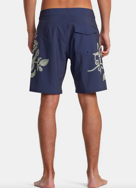 Displaced Trunk 16" Boardshorts - Moody Blue