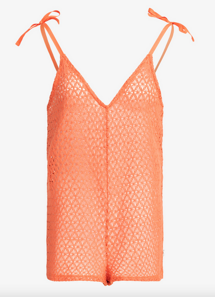 Ocean Riders Beach Jumpsuit - Brandy Apricot