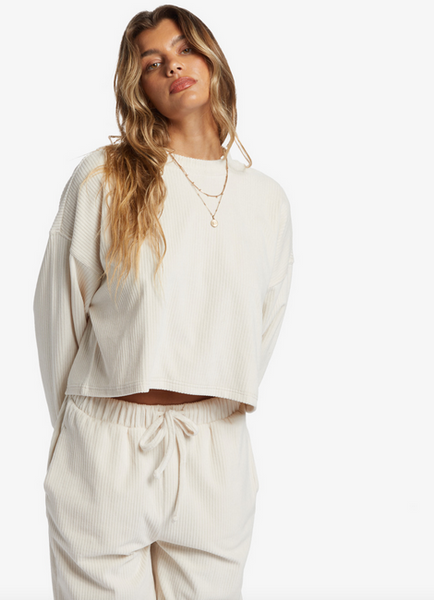 Sweet Sun Sweatshirt - White Cap