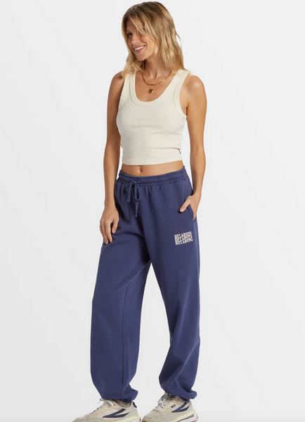 Palmin Elastic Waist Joggers - Sea Indigo