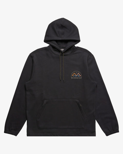 Compass Pullover Hoodie - Black